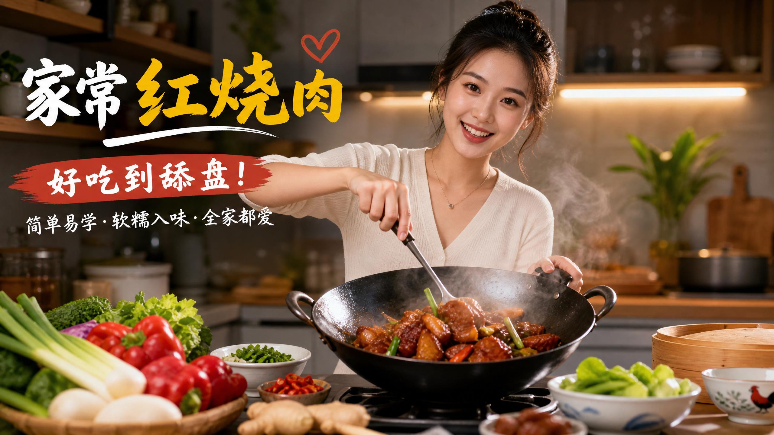 推特 推特美食 | 家常红烧肉视频教程软糯入味超下饭